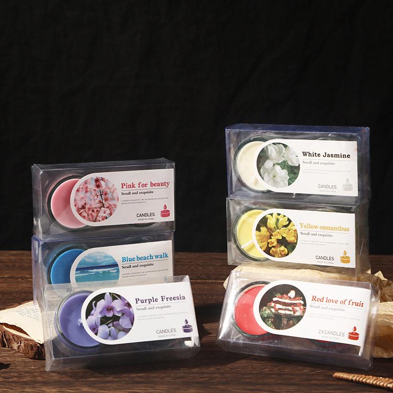 Glass Cup Scented Candle Creative Valentine's Day Confession Proposal Romantic Unscented Small Candle Gift