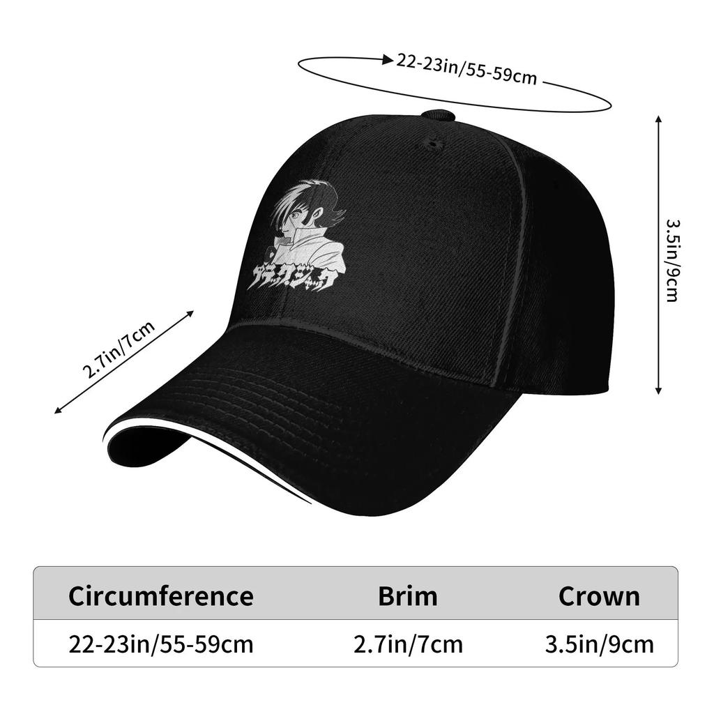 Black Jack Anime Baseball Cap  Women Unisex Custom Logo Trucker Hat Summer Fashion Outdoor Gym Adjustable Baseball Caps