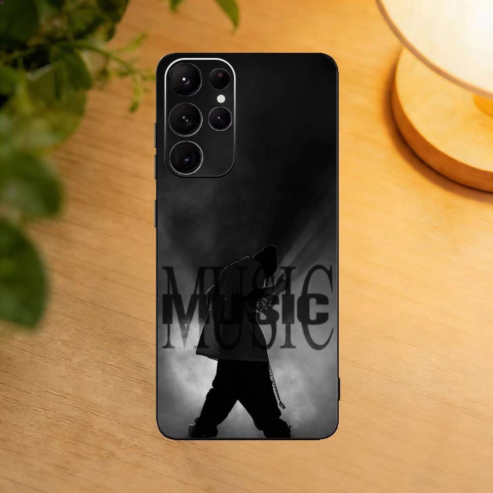 Playboi C-Carti Rapper Phone Case For Samsung S25,S24,S21,S22,S23,S30,Ultra,S20,Plus,Fe,Lite Black Shell
