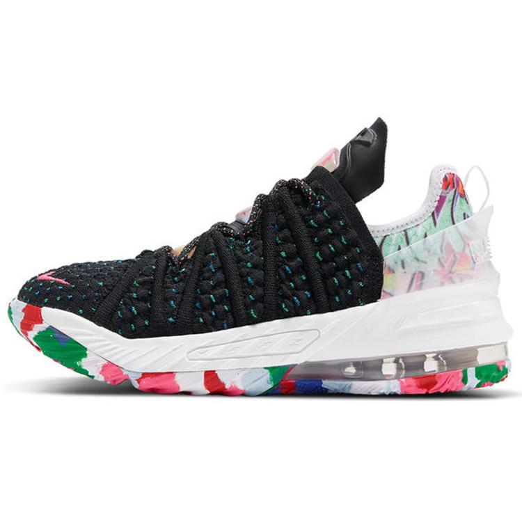 

New Nike LeBron 18 Multicolor GS CW2760-002 38.5