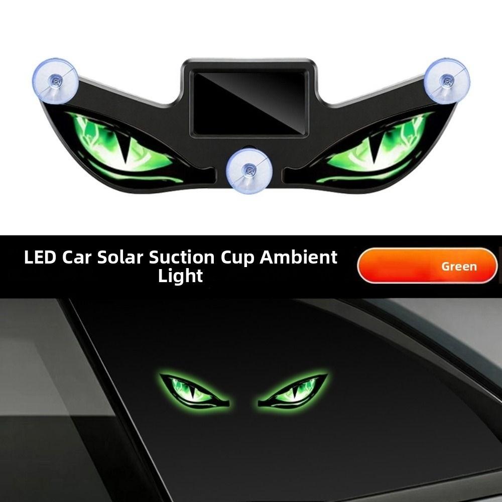 Suction Cup Installation Car Demon Eye Light Cool LED Atmosphere Light Auto Decoration