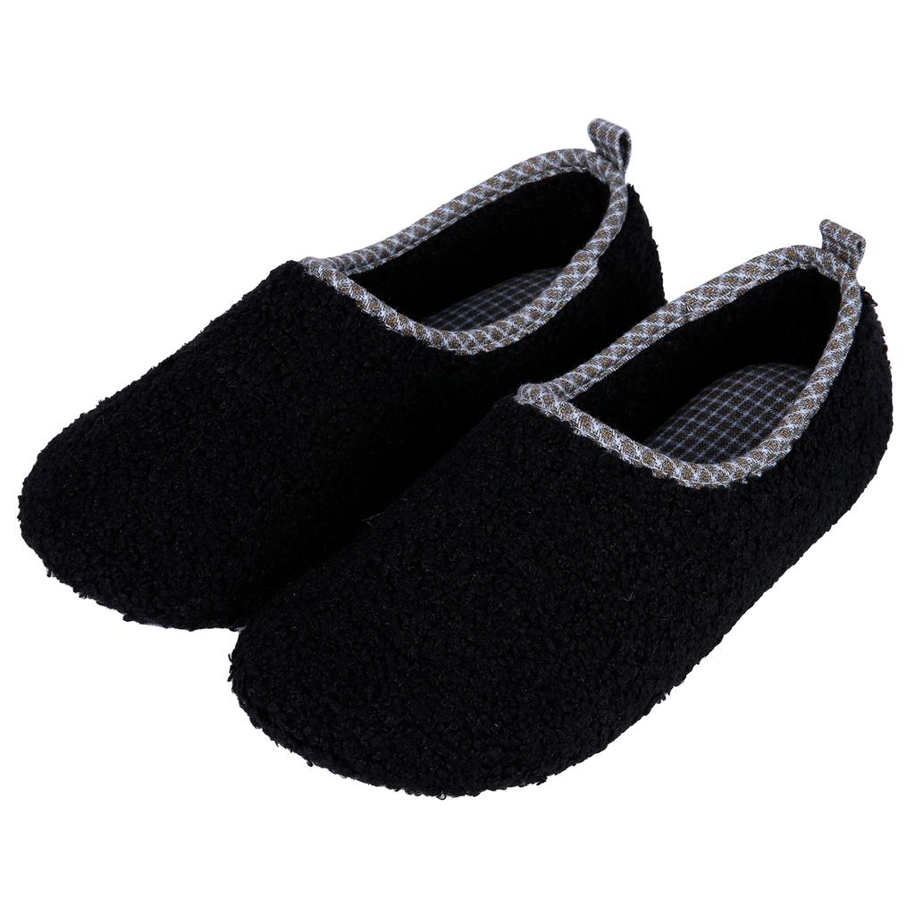 Fashion Smile Pop Winter Slippers For Women Warm Fashion Flat Slippers Outdoor Antiskid Wear-resistant Shoes House Light Women Shoes