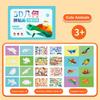 Children'S 3D Geometric Collage, Kindergarten Focus Training Diy Craft Sticker-Making Kit For Kids Educational Toys