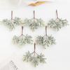 Artificial Plant Green Leaves Cactus for Home Christmas Decoration DIY Wreath Material Craft Wedding Banquet Accessories