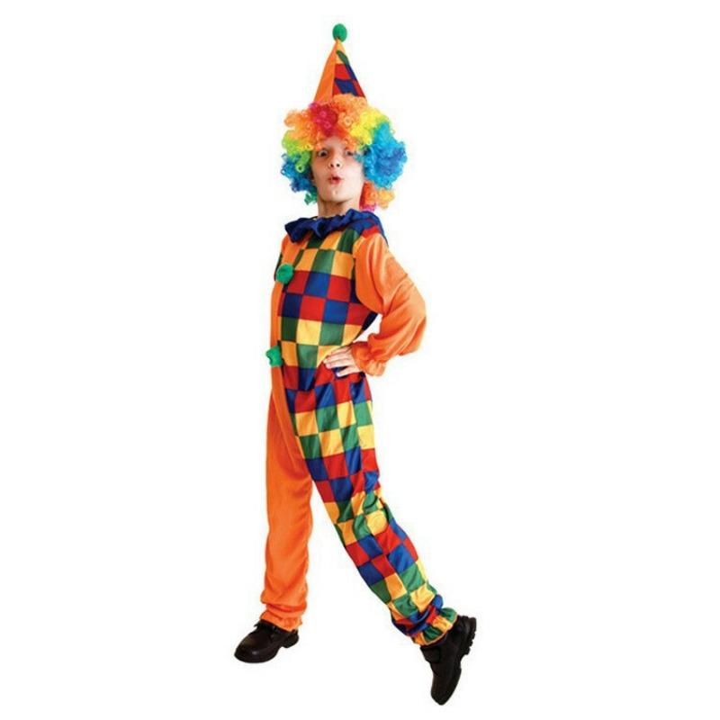 Halloween Children's Clown Costume June 1st Children's Day Stage Performance Costume Masquerade Circus Clown Costume
