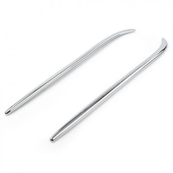 For 2001-2011 10 Honda GL1800 Motorcycle Fairing Eyebrows Trim Decorates Chrome