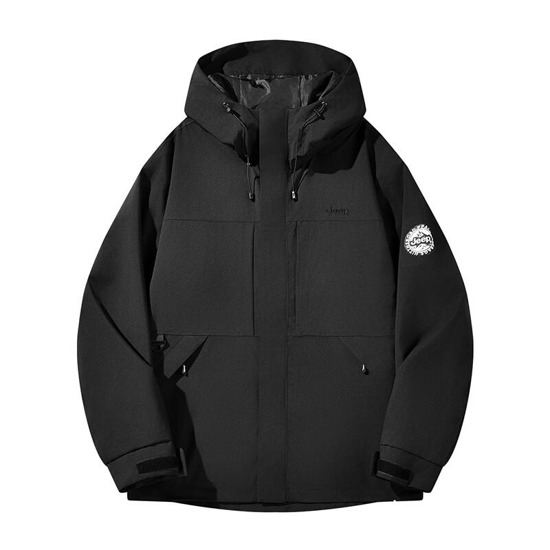 JEEP 2025 Unisex Loose Fit Outdoor Windbreaker 3XL