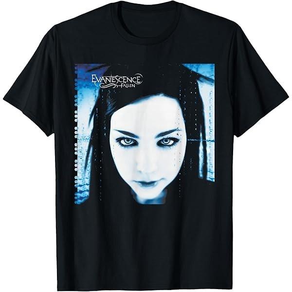Evanescence – Fallen Black TShirt All size S5XL HRN754 Unisex T-Shirt S