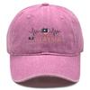 Heart Wave Malaysia Flag Print Snapback Baseball Cap, Patriotic Trucker Hat Headwear Vintage-Inspired Adjustable Strap Stylish Adjustable Baseball Hat