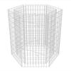 VidaXL Hexagonal Gabion Raised Bed 100x90x100 Cm