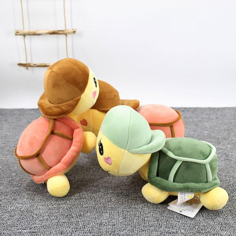 PP Algodão Tartaruga Animal Bonecas Coleção Tartaruga Marinha Boneca Olhos Grandes Tartaruga Brinquedo De Pelúcia Presente De Aniversário