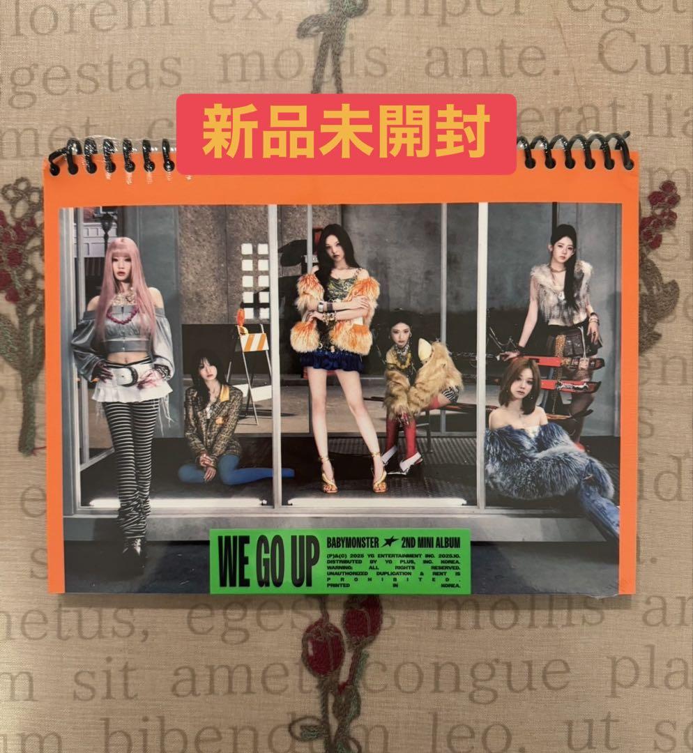 

[USED] BABYMONSTER WE GO UP Go Ver.