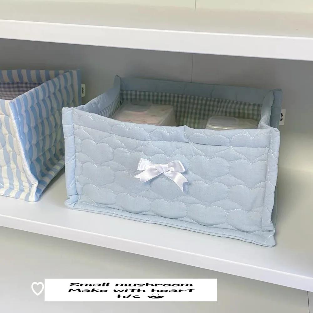 New High Quality Practical Multipurpose Storage Baskets Clothes Sundries Storage Box Durable Kids Toys Organizer INS Style