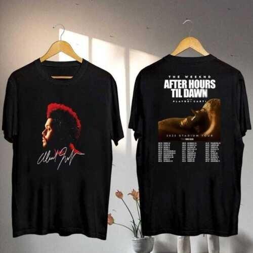 The Weeknd Tour 2025 Shirt The Weeknd Hurry Up Tomorrow Tour Tee Unisex T-Shirt M