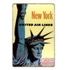 Vintage American Cities Travel Metal Signs  New York Alaska Ohio Washington  Wall Decor Poster  Retro Home Decor Sticker Paintin