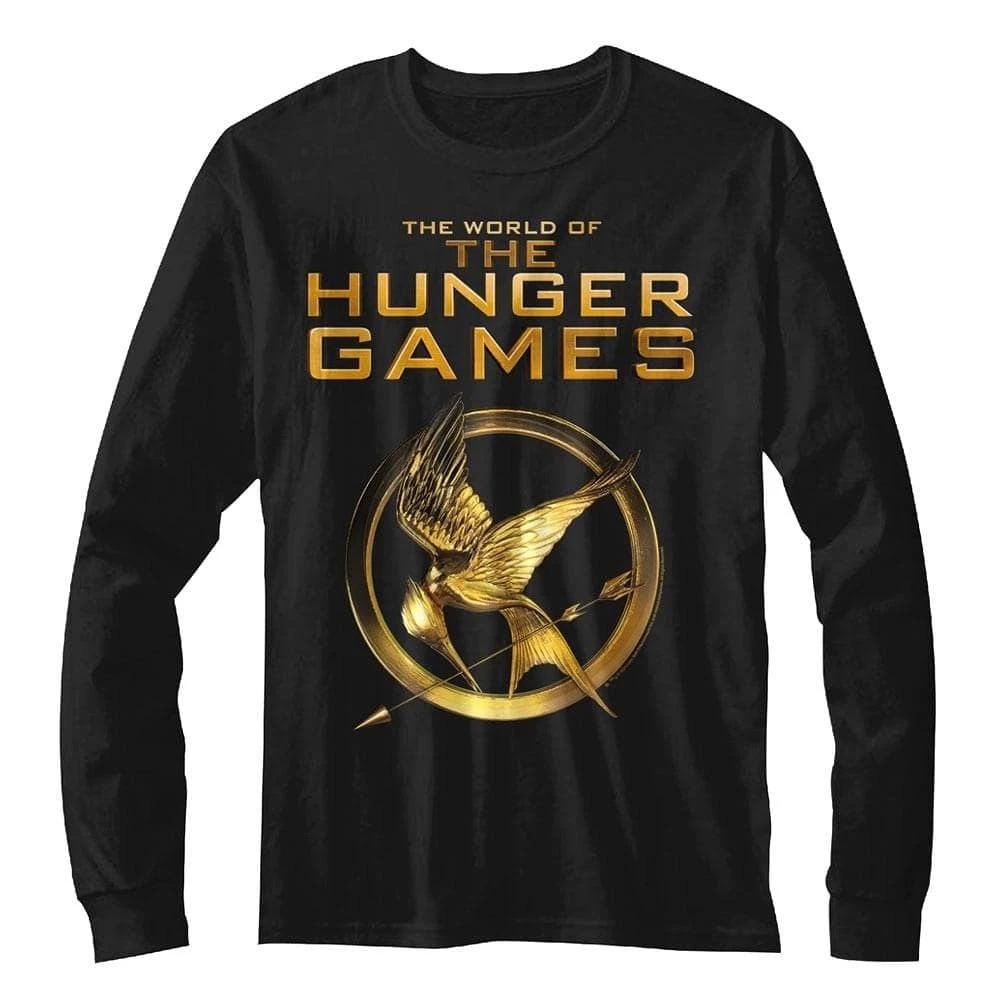 The World of Hunger Games Long Sleeve T Shirt XXXL
