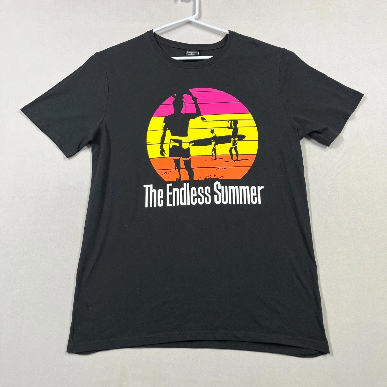 Bruce Brown Films The Endless Summer Cotton Tee T Shirt Mens Large L 3XL
