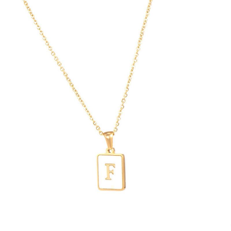Pendant English Letters Chain Clavicle Necklace The Letter Necklace Accessories Creativity