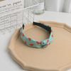 New Children's Fruit Pattern Headband Fabric Knot Headband Cute Sweet Headband Hair Accessories for Girls