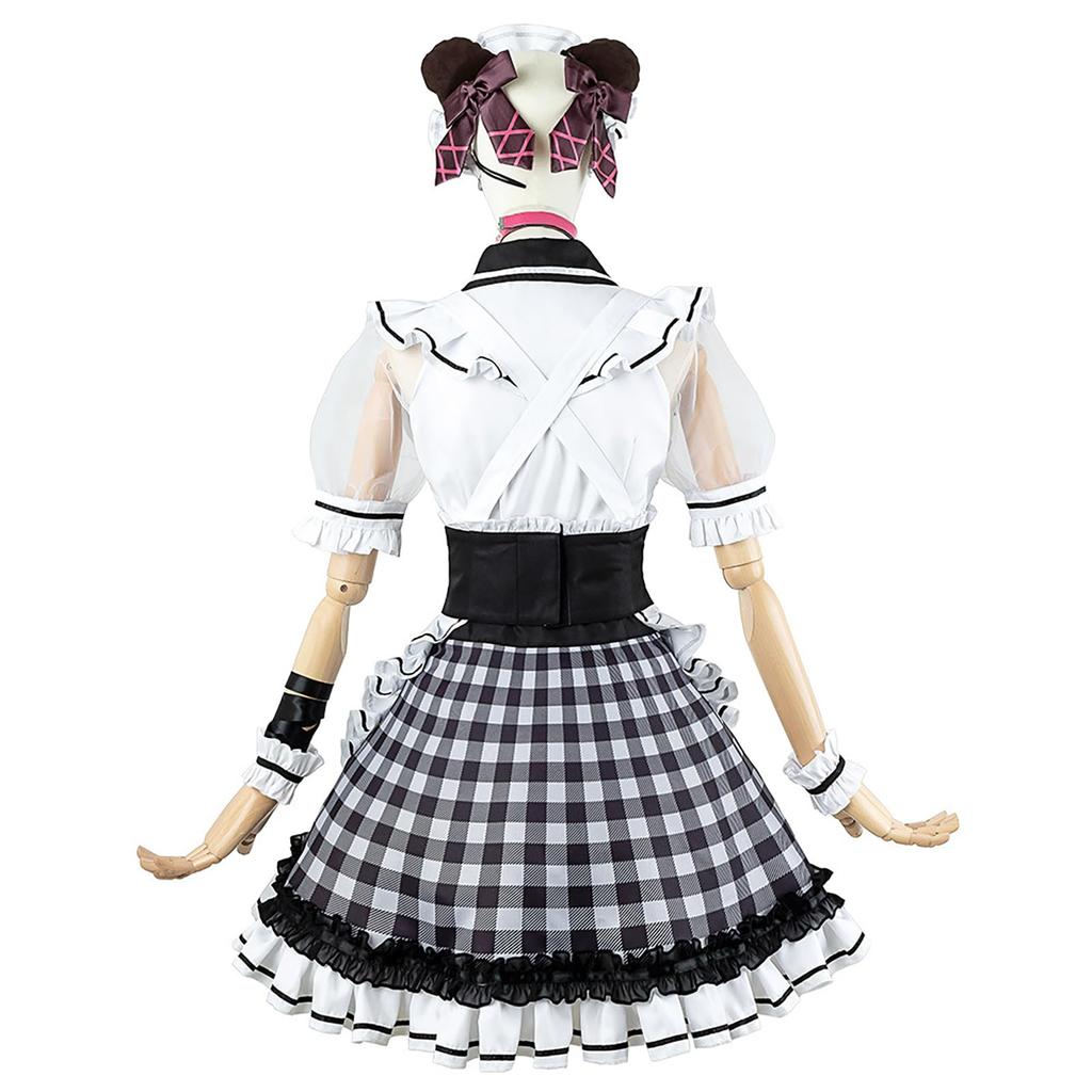 Nijisanji Himawari Honma Cosplay Halloween VTuber Landmine Maid [Milky Time]