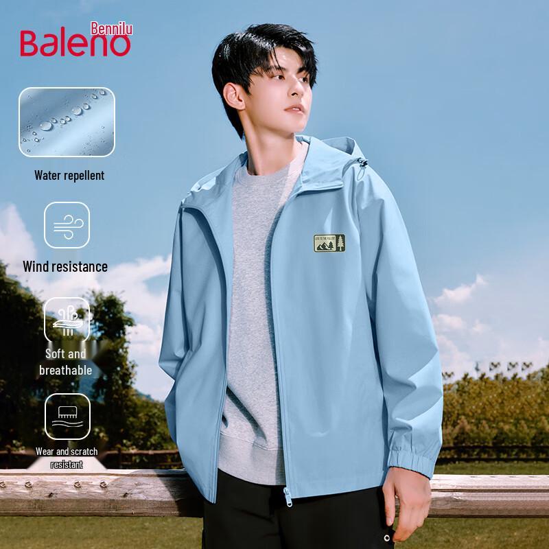 

Baleno Men s Mountain Style Hooded Windproof Waterproof Jacket 3XL