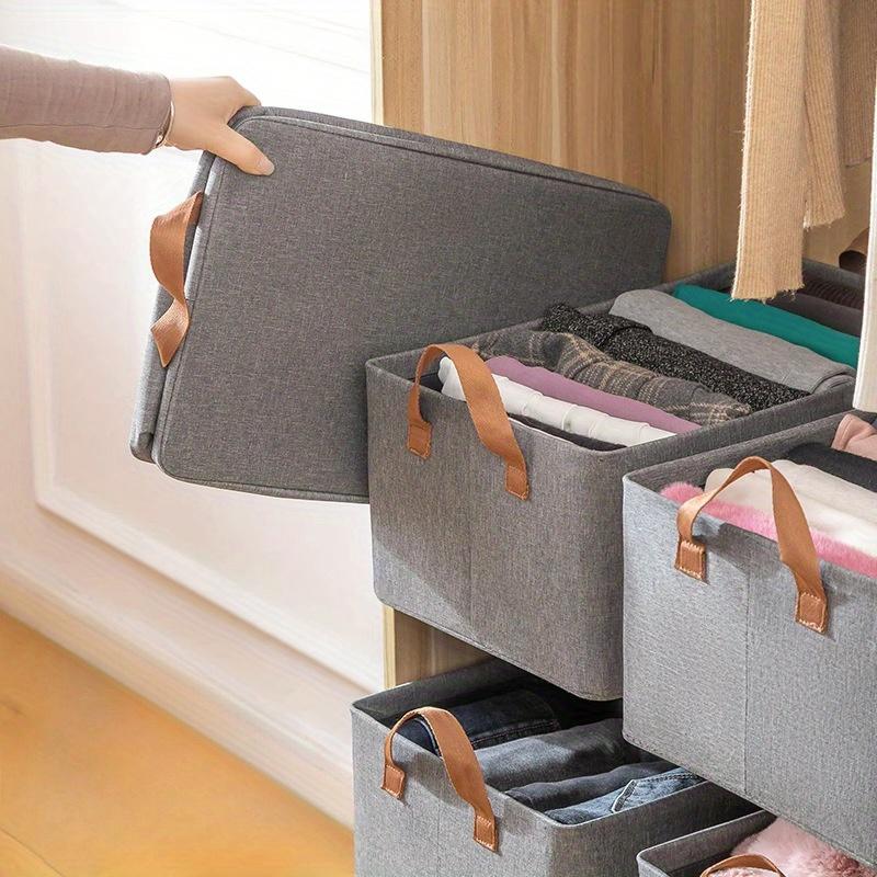 Foldable Storage Box, Wardrobe, Clothing Sorting and Storage Box, Home Fabric Storage, Pants and Clothes Storage Basket