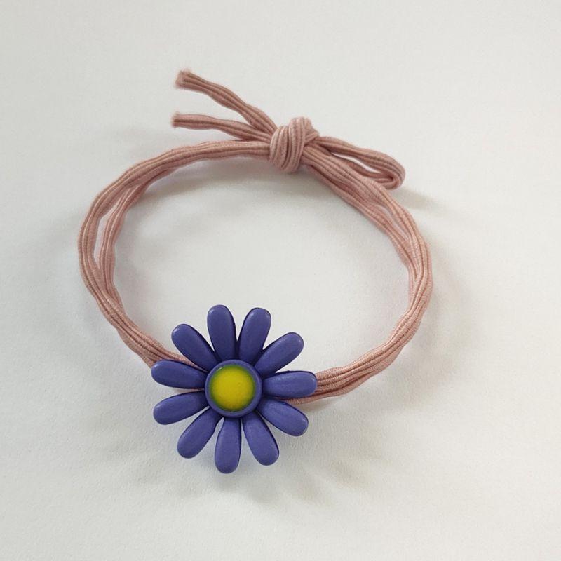 Beautiful Ins Women Daisy Hair Rope Headband With High-elastic Korean Rubber Band