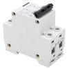 2P Miniature Circuit Breaker DIN Rail Mount Disconnect Switch for Solar System DC12‑400V AC90‑400V 3