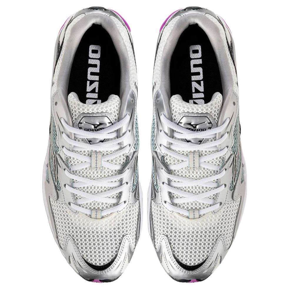 Mizuno Wave Rider 10 Comfortable Durable Balanced Casual Running Shoes Unisex sneaker White Gray Black D1GA210418