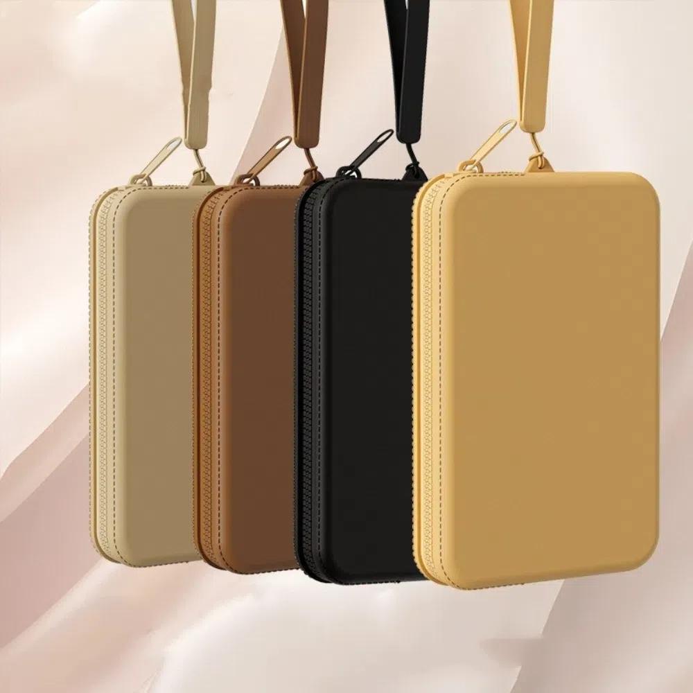 

Morandi Color Mini Storage Bag Waterproof Small Item Bag Cute Lipstick Pouch Daily хакі