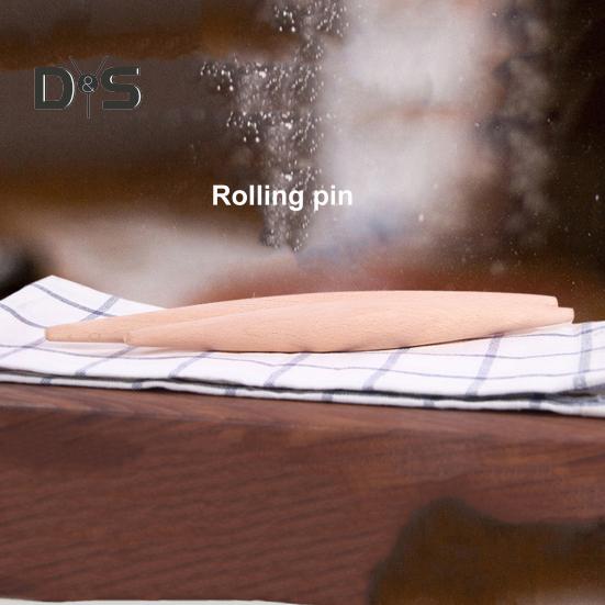 Double Tip Non Stick Rolling Pin Fine Wood Craftsmanship Rolling Pin Cake And Pasta Supply