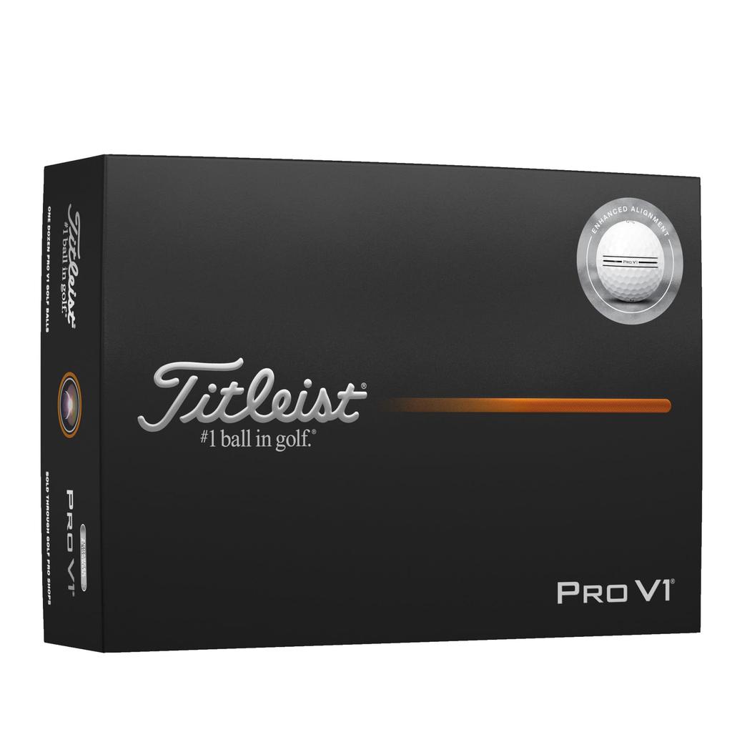 Titleist Pro V1 AIM Enhanced Golf Balls (12 balls, low number)