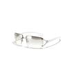 Xunge Frameless Rhinestone Sunglasses - Unisex Y2K Square Metal Style