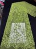 African Lace Fabrics 2026 High Quality Lace French Nigerian Sequins Beaded Tulle Lace Fabric Ladies For Party Dresses 5 Yards