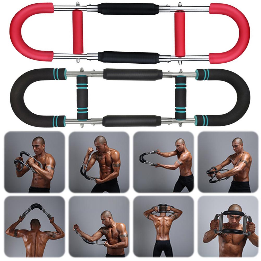 Adjustable Twister Arm Exerciser U-Shaped Arm Strength Device Spring Arm Force Bar for Shoulder Arm and Chest Exercise