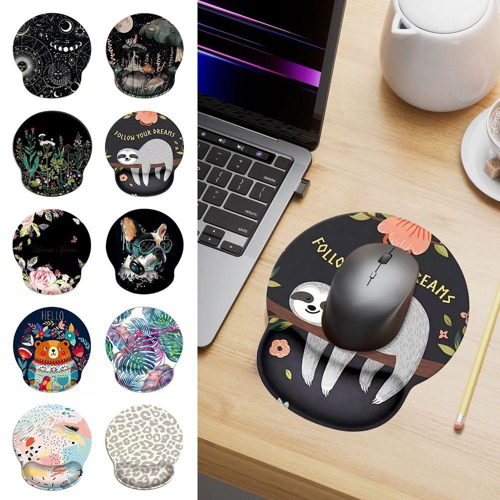 

Ергономічний килимок для миші Підставка для зап ястя Килимок для столу для ноутбука М який ігровий килимок для миші Портативний комп ютер 03