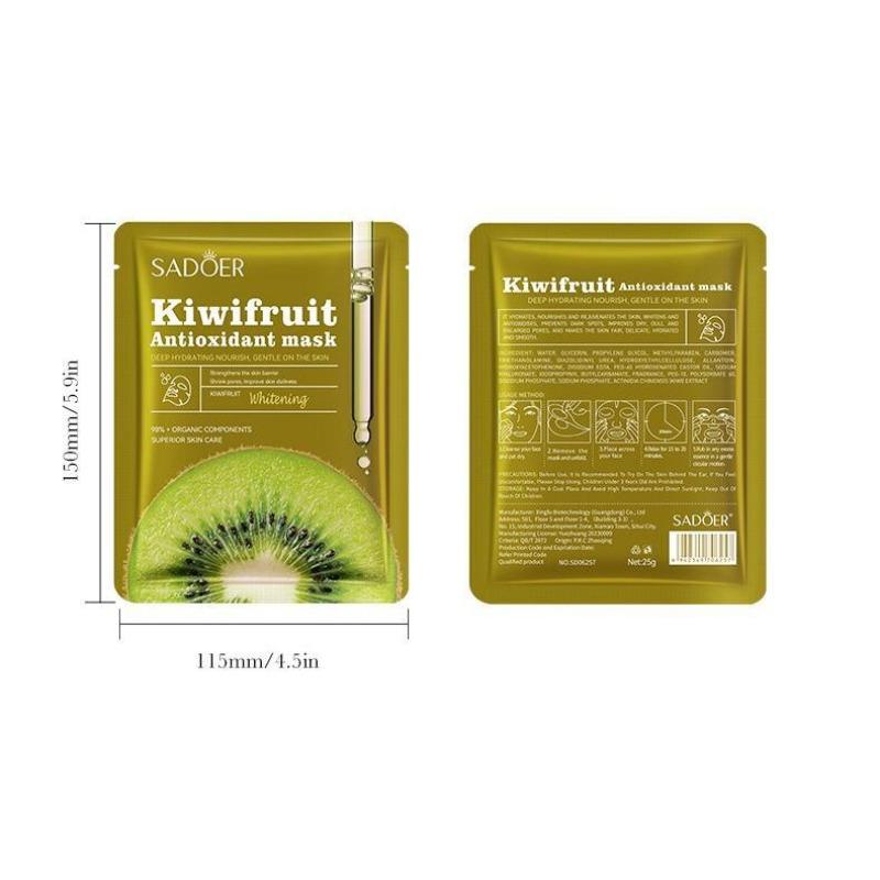 SADOER Botanical Fruit Series Feuchtigkeitsspendende Feuchtigkeitsmaske