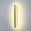 Oeny Modern Round Corner Gold LED Wall Lamp