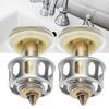 2Pcs Push Bounce Core Universal Bullets Pop Up Sink Stopper Drain Filter For Bathroom