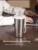 Fuguang Women's Pure Titanium Insulated Coffee Cup with Straw - Portable, High-Value Water Cup for Car Use, Gift-Ready with Printing.