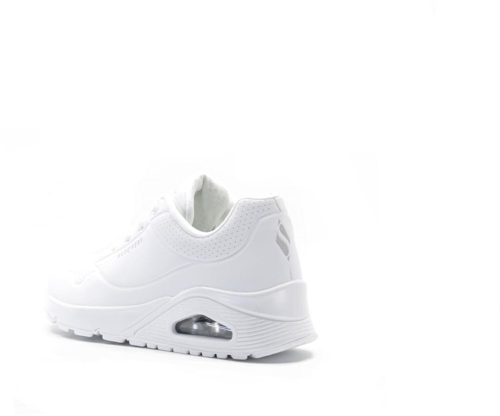 Skechers Uno - Stand On Air Женские кроссовки белого цвета w