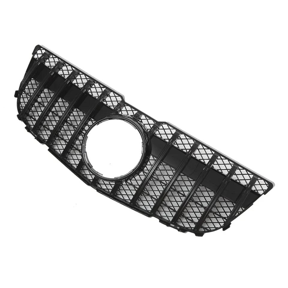 XVIP GTR Style Kühlergrill für Mercedes Benz GLK-Klasse X204 2013-2015 GLK250 GLK300 GLK350 Schwarze Diamanten Style Rennsportgrills