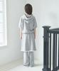 VIDEO JOCKEY Dot Skirt Pants [Melange Gray]