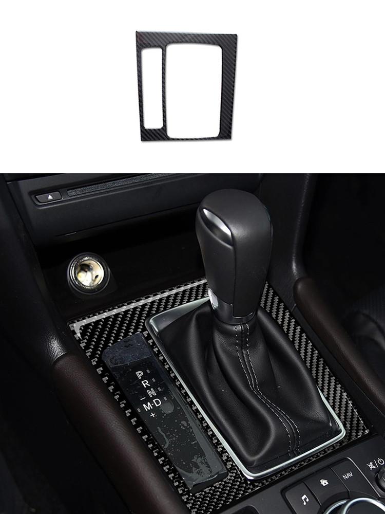 Car Interior Decoration Protection Carbon Fiber Sticker For Mazda 3 Axela 2017-2018 Styling Accessories