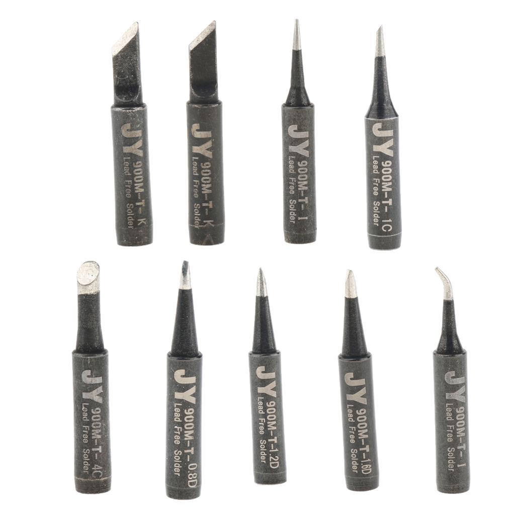 5pc Copper 900M-T Soldering Iron Tip Lead-free Solder Tips For Soldering Station