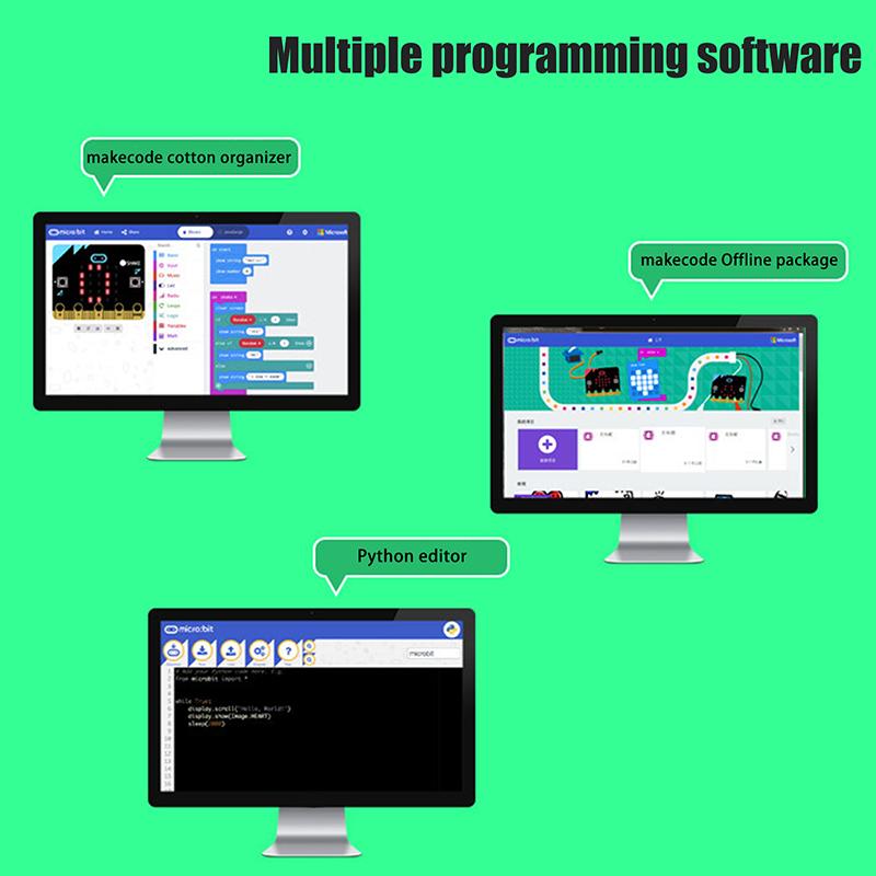 Micro:Bit V2 Micro Bit Go Edition Bbc Microbit Pro Děti Kutilská Vývojová Deska Bbc Microbit V2.0Deska