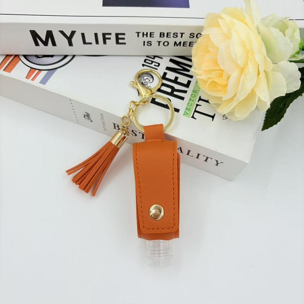 Portable Refillable Sanitizer Antibacterial Key Holder Pendant Ornament
