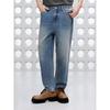 GXG Herren Klassische Tapered Cropped Washed Jeans