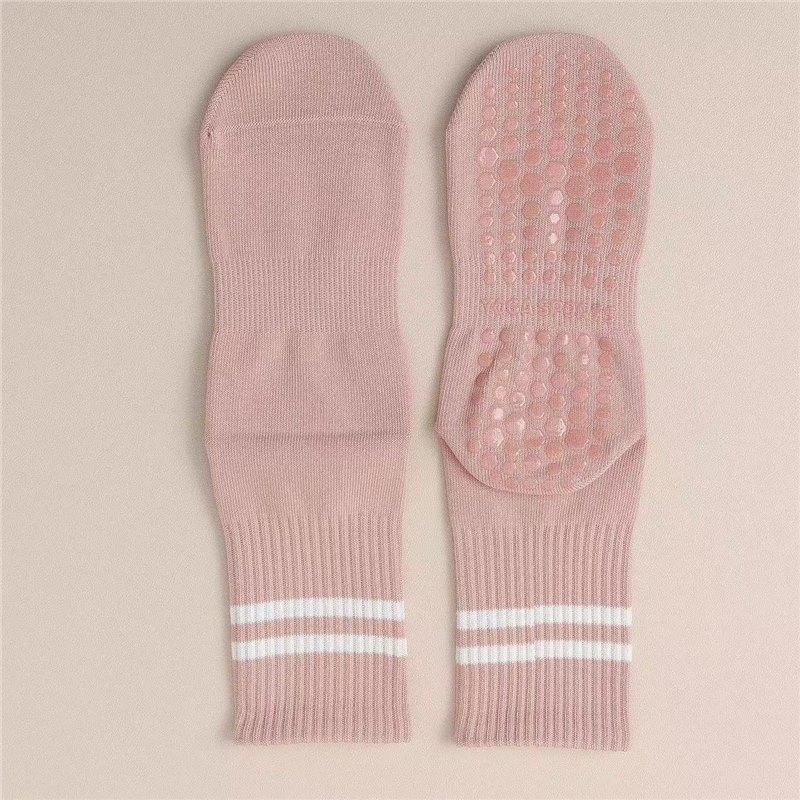 Women's Anti-slip Autumn Pilates Fitness Running Floor Massage Base Sports Socks Yoga Pilates Socks