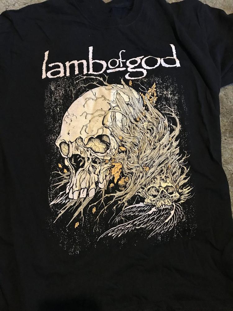 

Vintage 2016 Lamb Of God TShirt Gift For Fans Black S5XL BB097 Unisex T-Shirt M